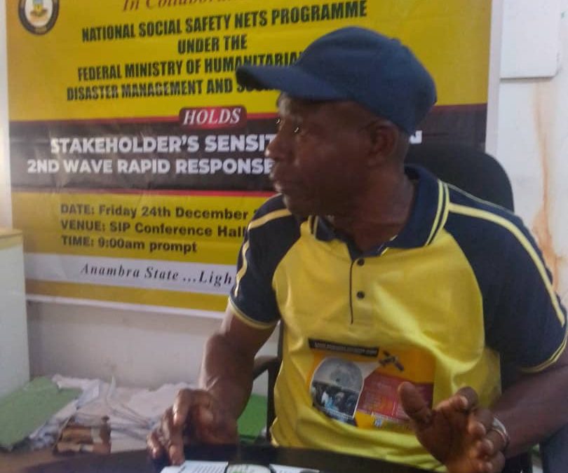 COVID-19: FG Commences Second Wave of Rapid Response Register in Anambra