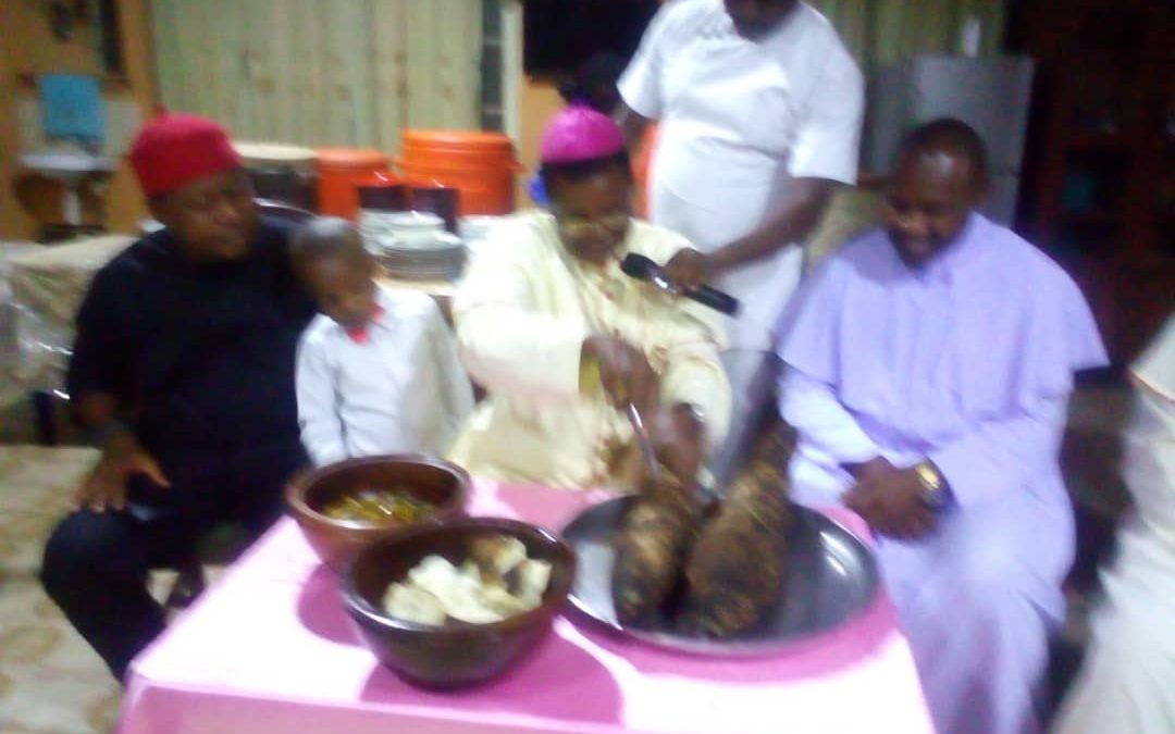 Bishop Ezeokafor Celebrates New Yam Festival