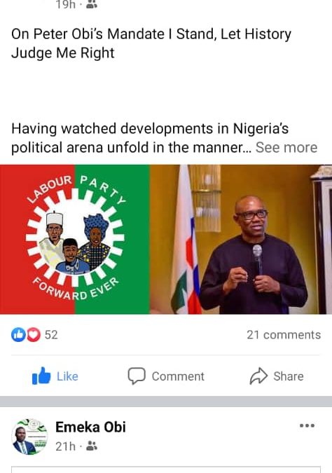 Anambra, Nigerian Youths Will Vote Obi- NYCN Chairman