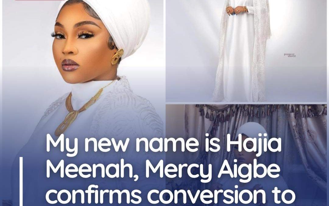 PHOTOS: Nollywood Actress Mercy Aigbe Converts To Islam