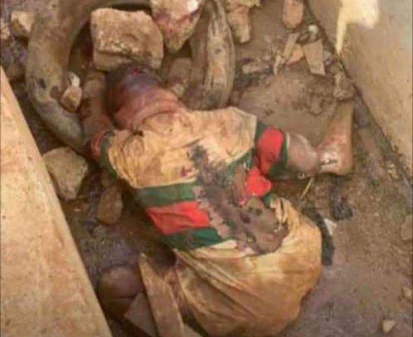 Suspected Yahoo Boy Killed in Ondo after crushing four persons to death.