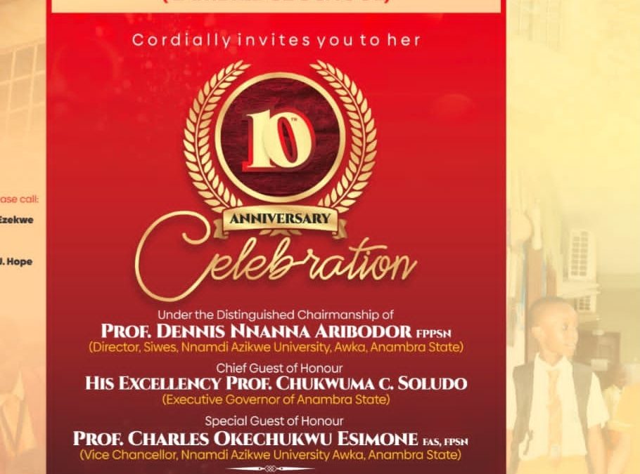 Gran Hermano Academy Fixes Friday 8th December For 10th Year Anniversary Celebration, Parades Round Awka